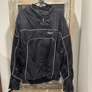 Fly Racing Black Mesh Jacket